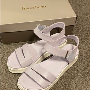 Franco Sarto Essie platform lilac sandal